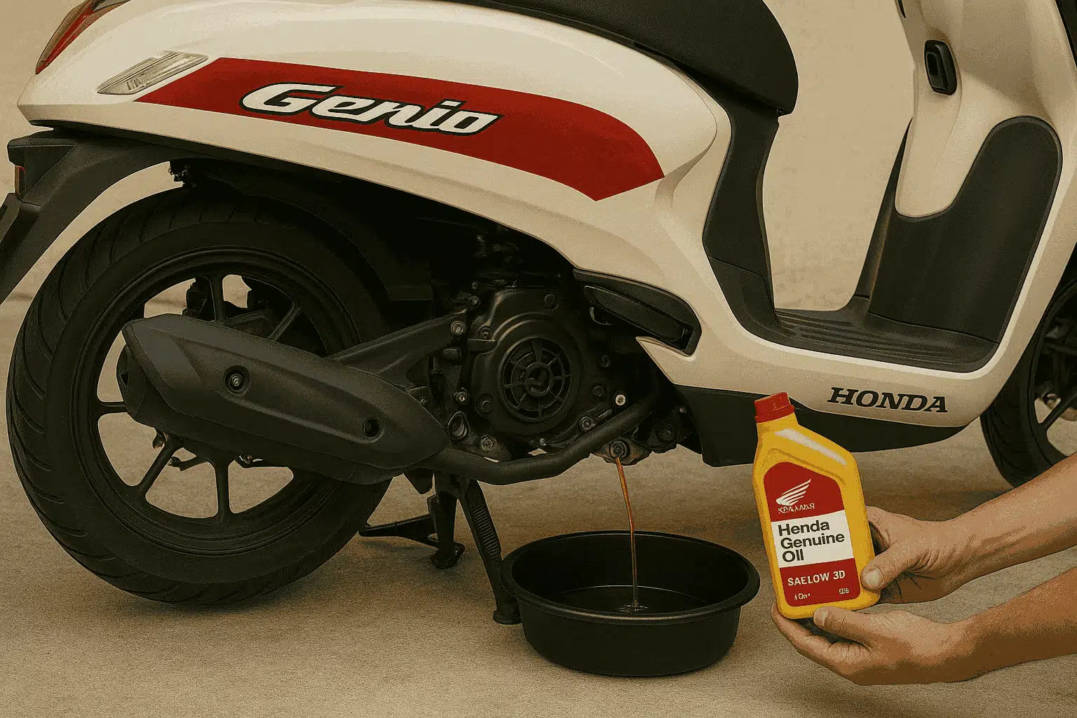 oli motor genio